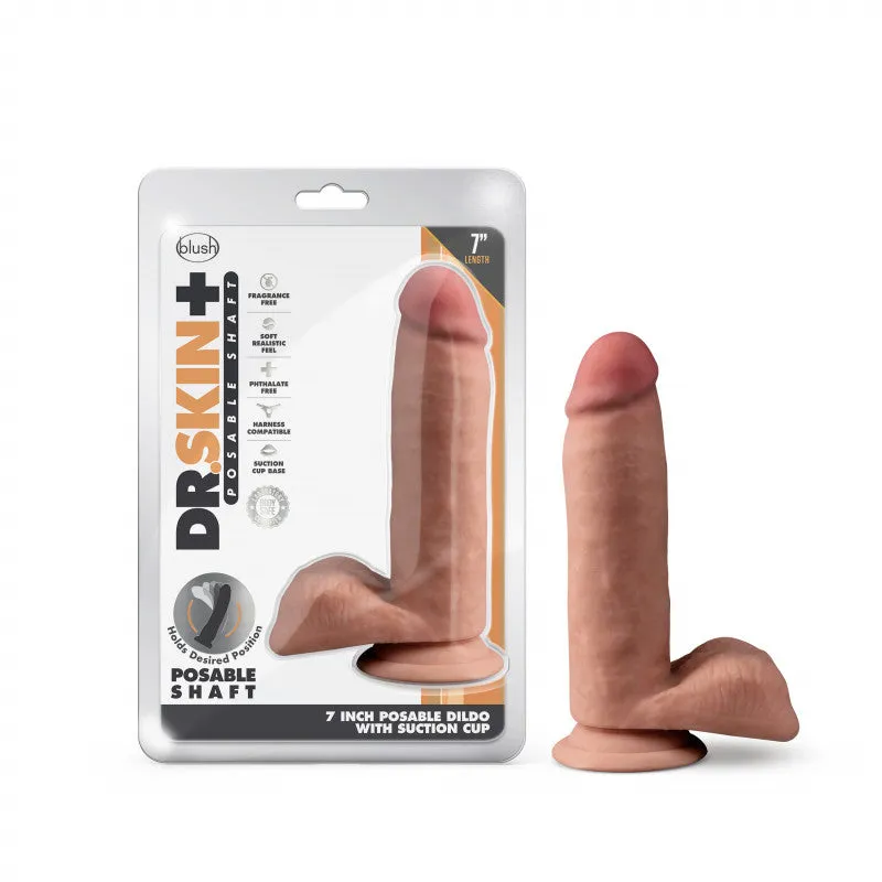 Dr. Skin Plus - 7 Inch Posable  With Balls -  Mocha