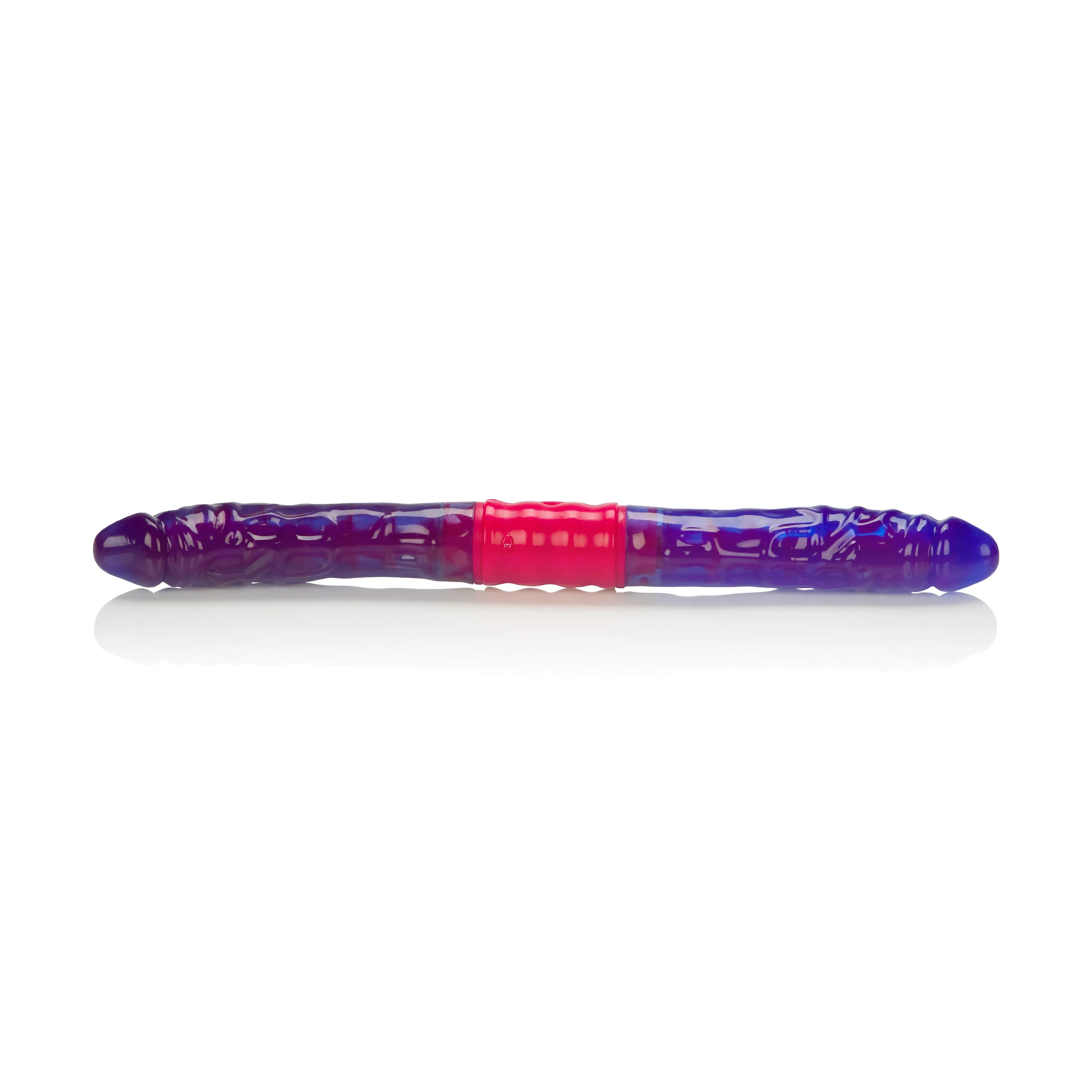 Dual Vibrating Flexi Dong - 15-Inch Double-Ended Vibrating Dildo by California Exotic Novelties