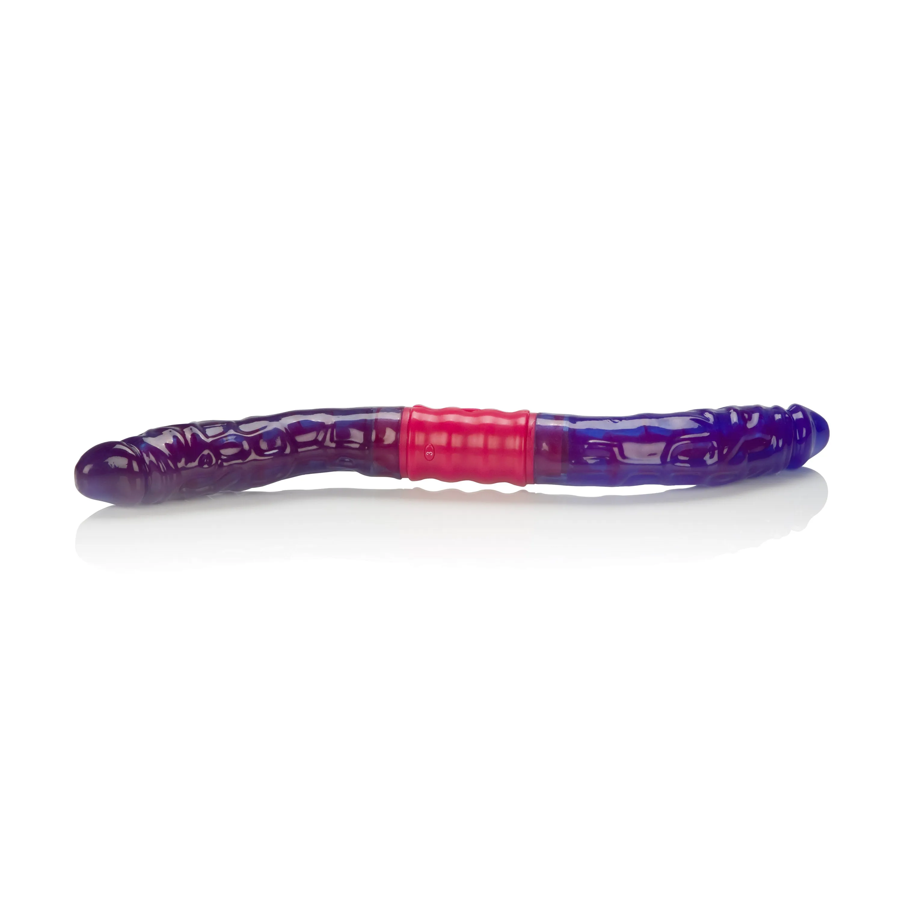 Dual Vibrating Flexi Dong - 15-Inch Double-Ended Vibrating Dildo by California Exotic Novelties