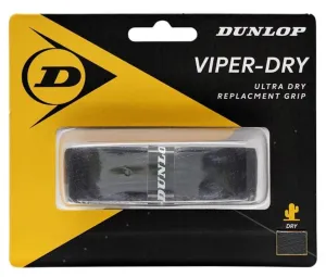Dunlop Viper-Dry Replacement Badminton Grip - Black