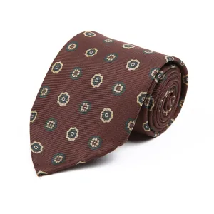 Earthy Brown Tan Tie