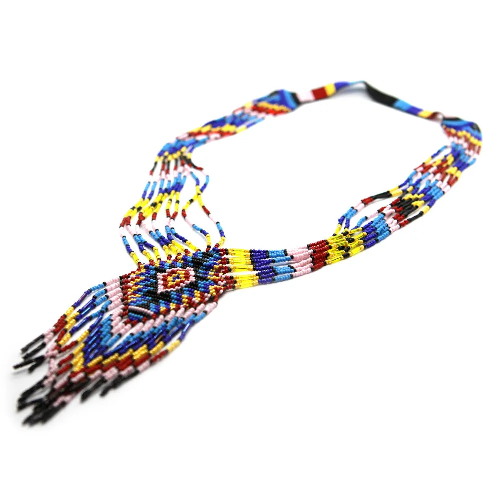 Earthy: Papagayo Multicolor Beaded  Necklace