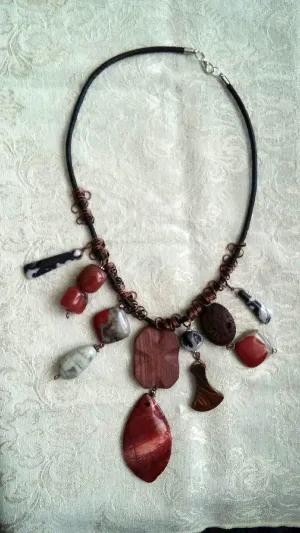 Earthy Stones Necklace (special order - sold out)