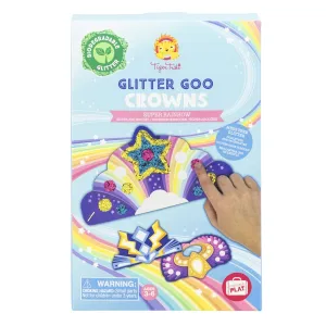 Eco Glitter Goo Crowns  Super Rainbow 3 
