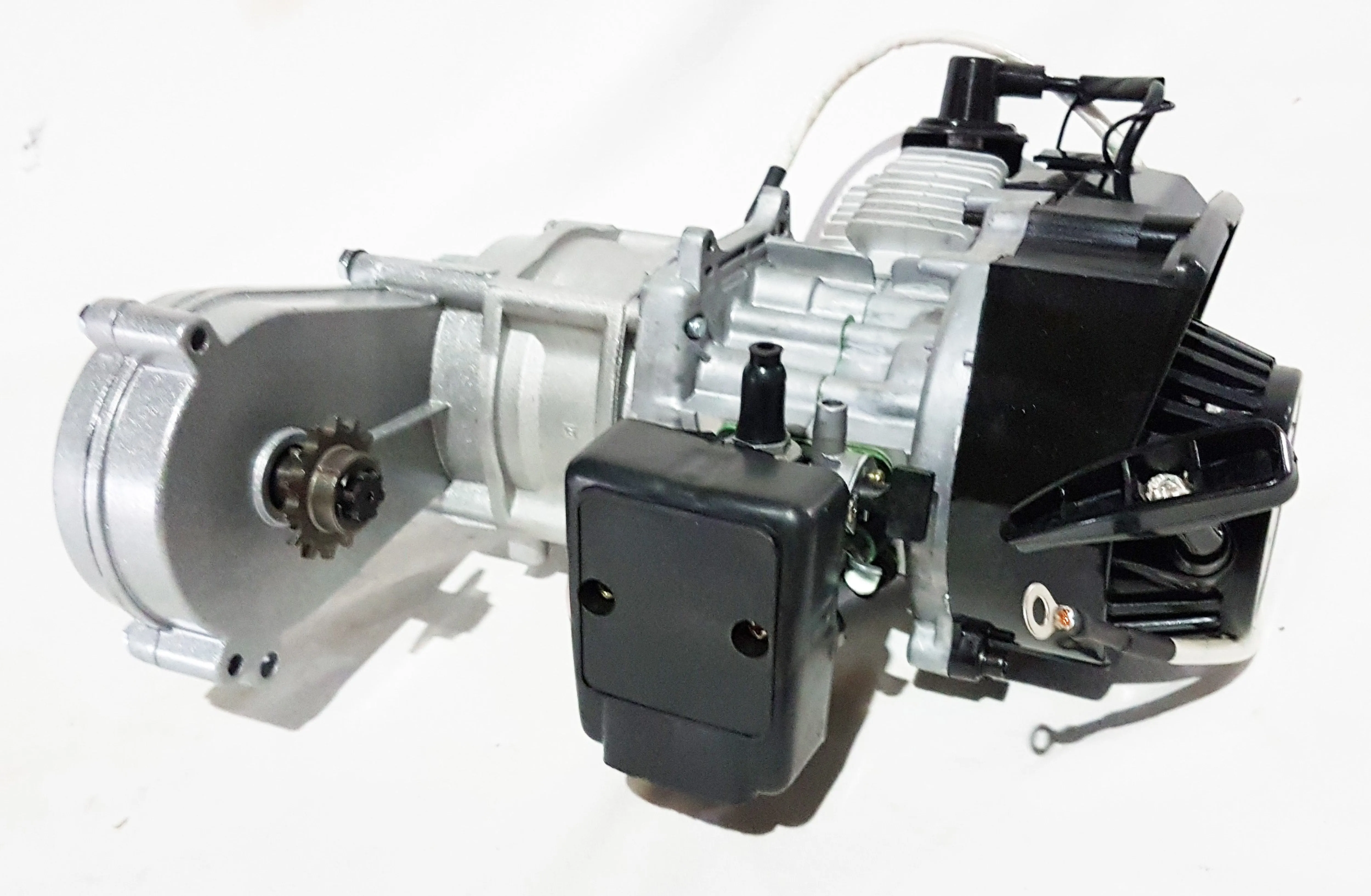 ENG52  49CC 2 STROKE MINI DIRT BIKE ENGINE WITH ELECTRIC & PULL START