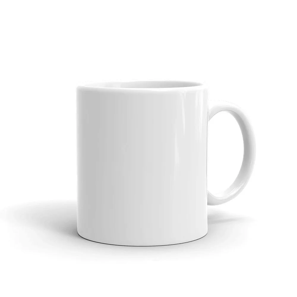 Enneagram 3 White glossy mug