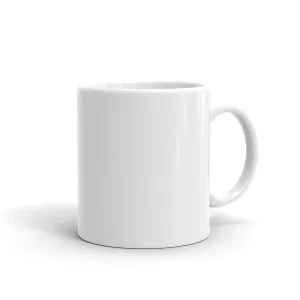 Enneagram 3 White glossy mug