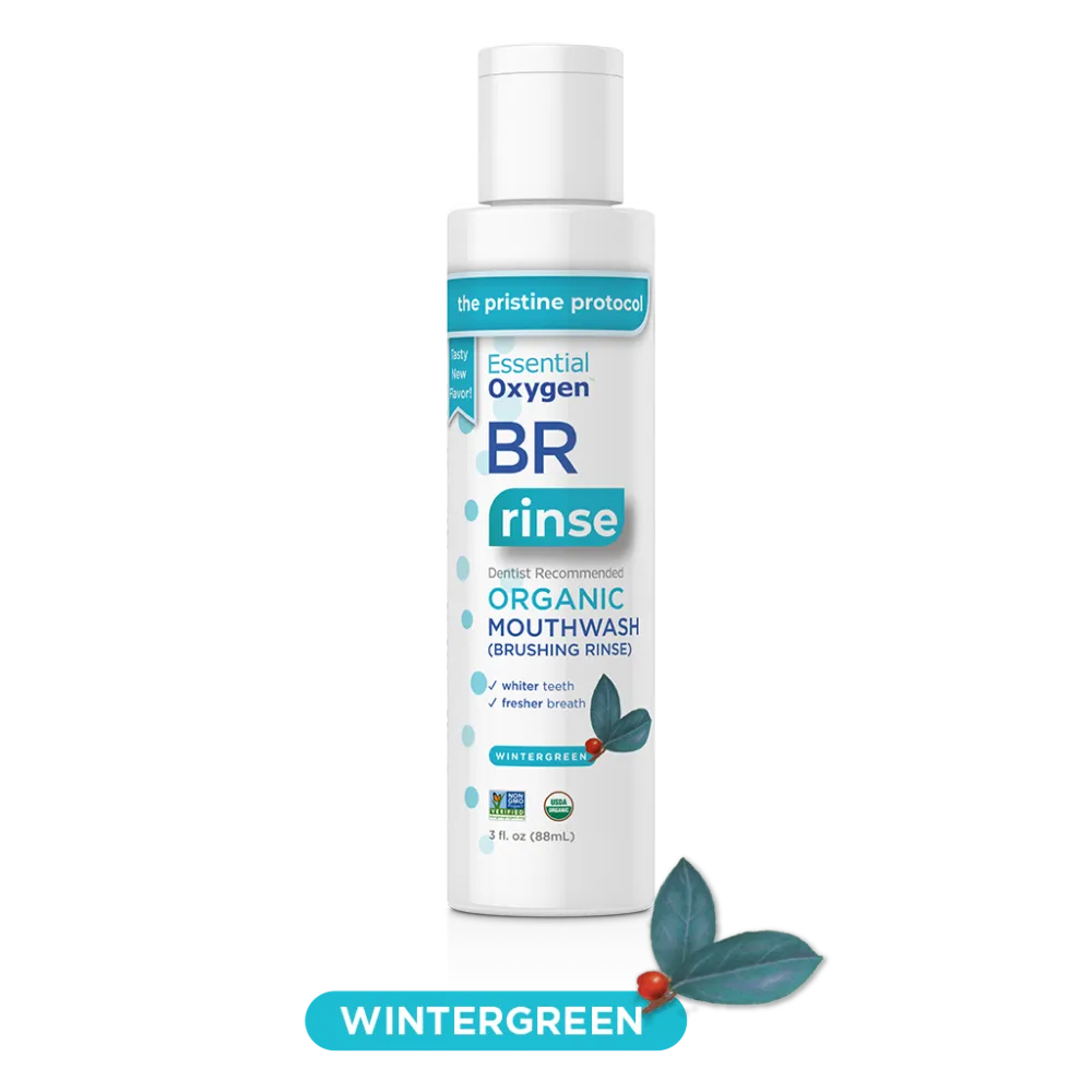 Essential Oxygen Organic Mouthwash Wintergreen 88ml