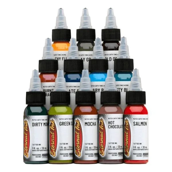Eternal Ink Muted Earthtone Colours