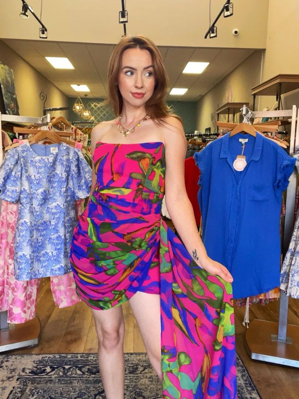 Eva Mesh Dress