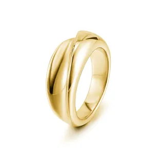 Exaggerated creative glossy ring-NSR196STGC