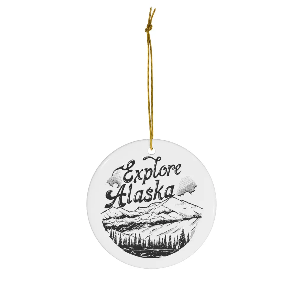 Explore Alaska Ornament
