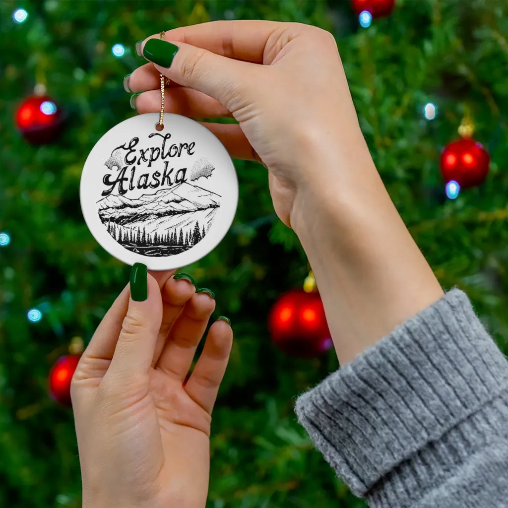 Explore Alaska Ornament