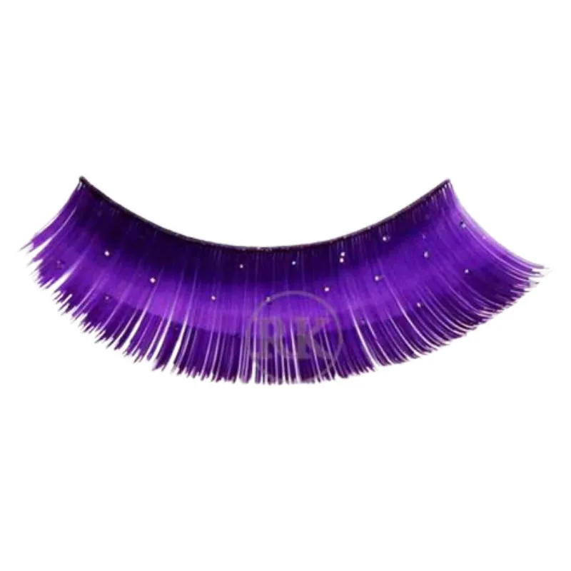 Eyelashes - Sparkly Purple