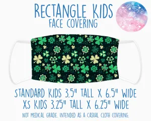Face Covering Cute Shamrocks