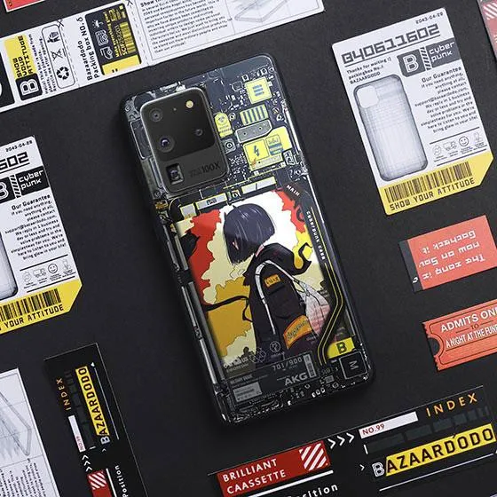 Falling Apart Industrial LED Case for Samsung