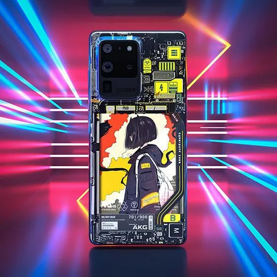 Falling Apart Industrial LED Case for Samsung