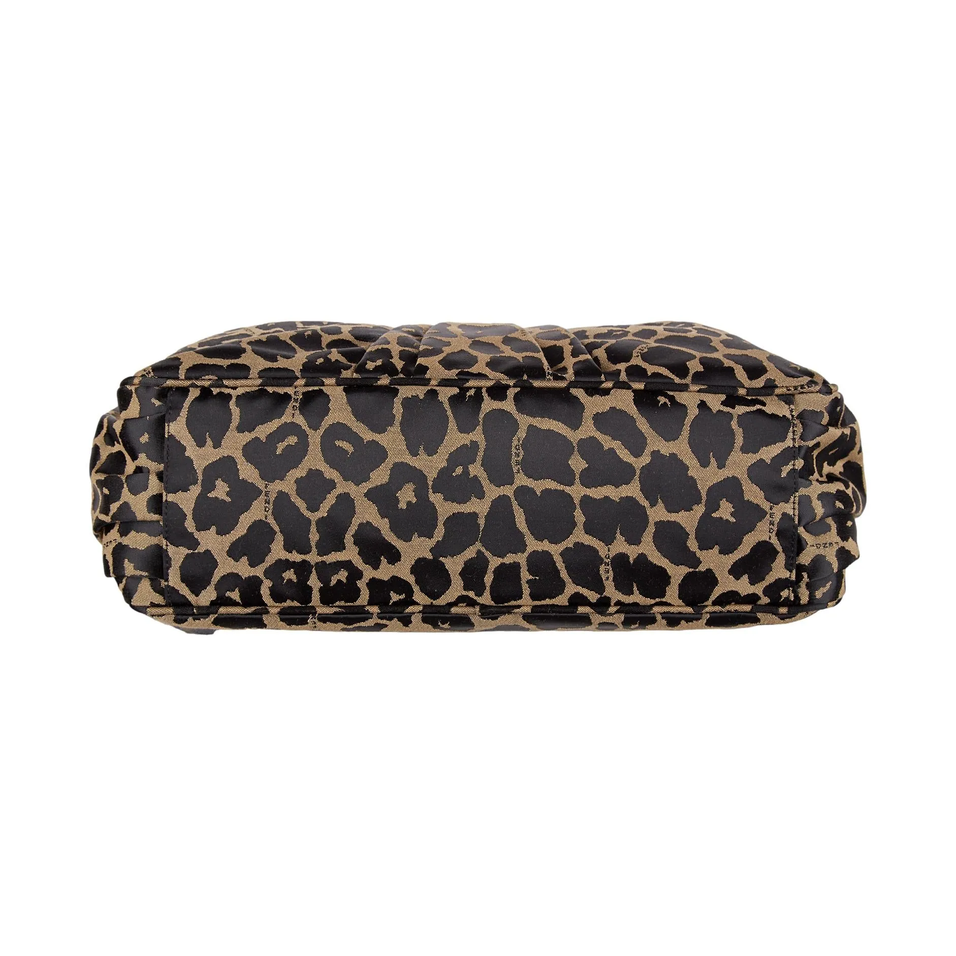 Fendi Cheetah Print Jumbo Logo Crossbody