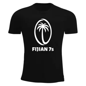 Fijian 7s Black T-Shirt