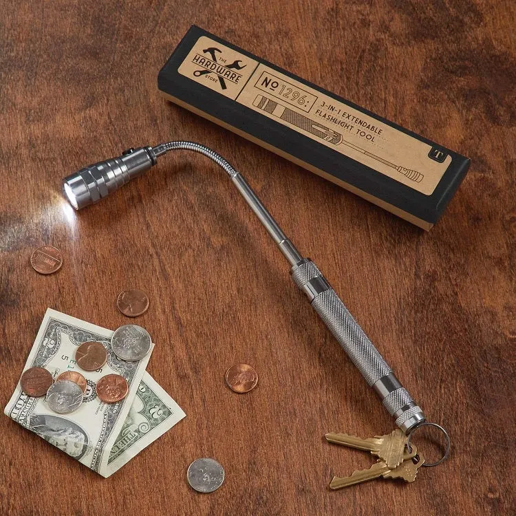Flashlight Pick-Up Tool