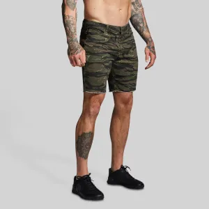 FLEX Stretchy Jort (Tiger Stripe)