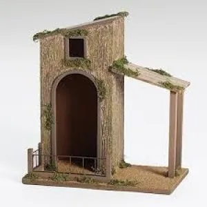 Fontanini Italian Stable and /or Fontanini Bethlehem Inn 13" height. No Box