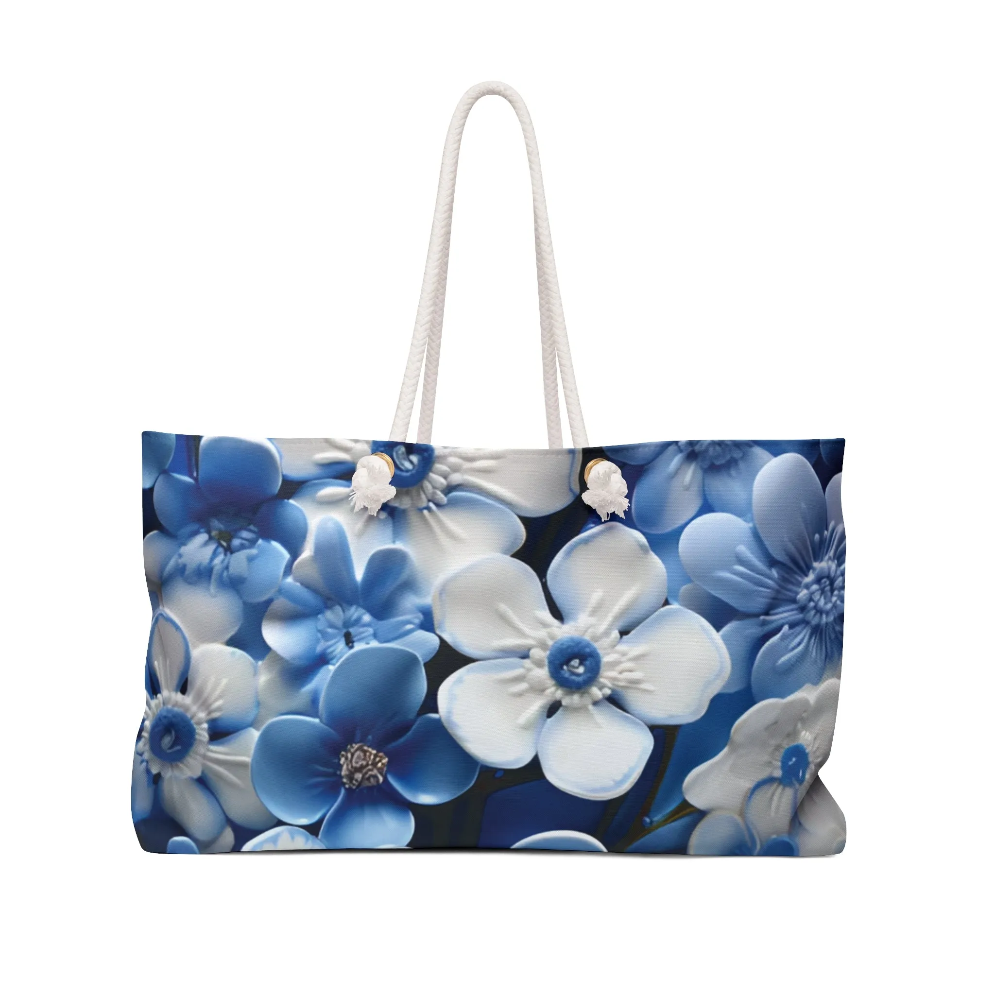 Forget-me-not Weekender Travel Tote Bag