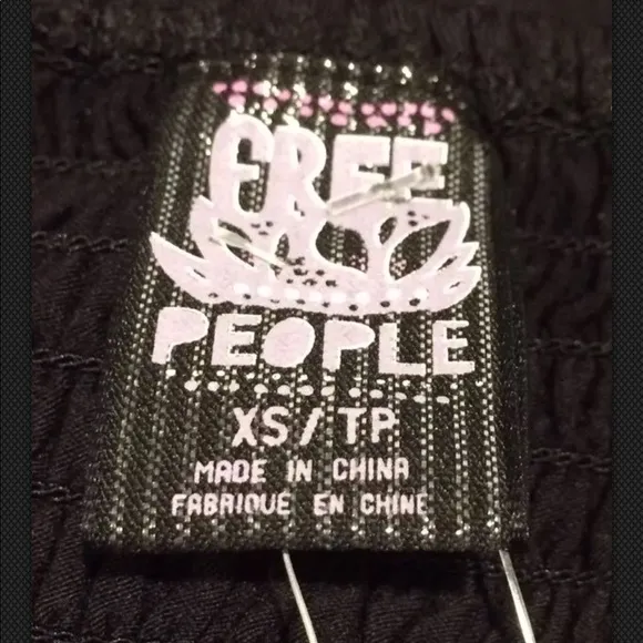 FREE PEOPLE Beaded Halter Mini Smocked Stretchy