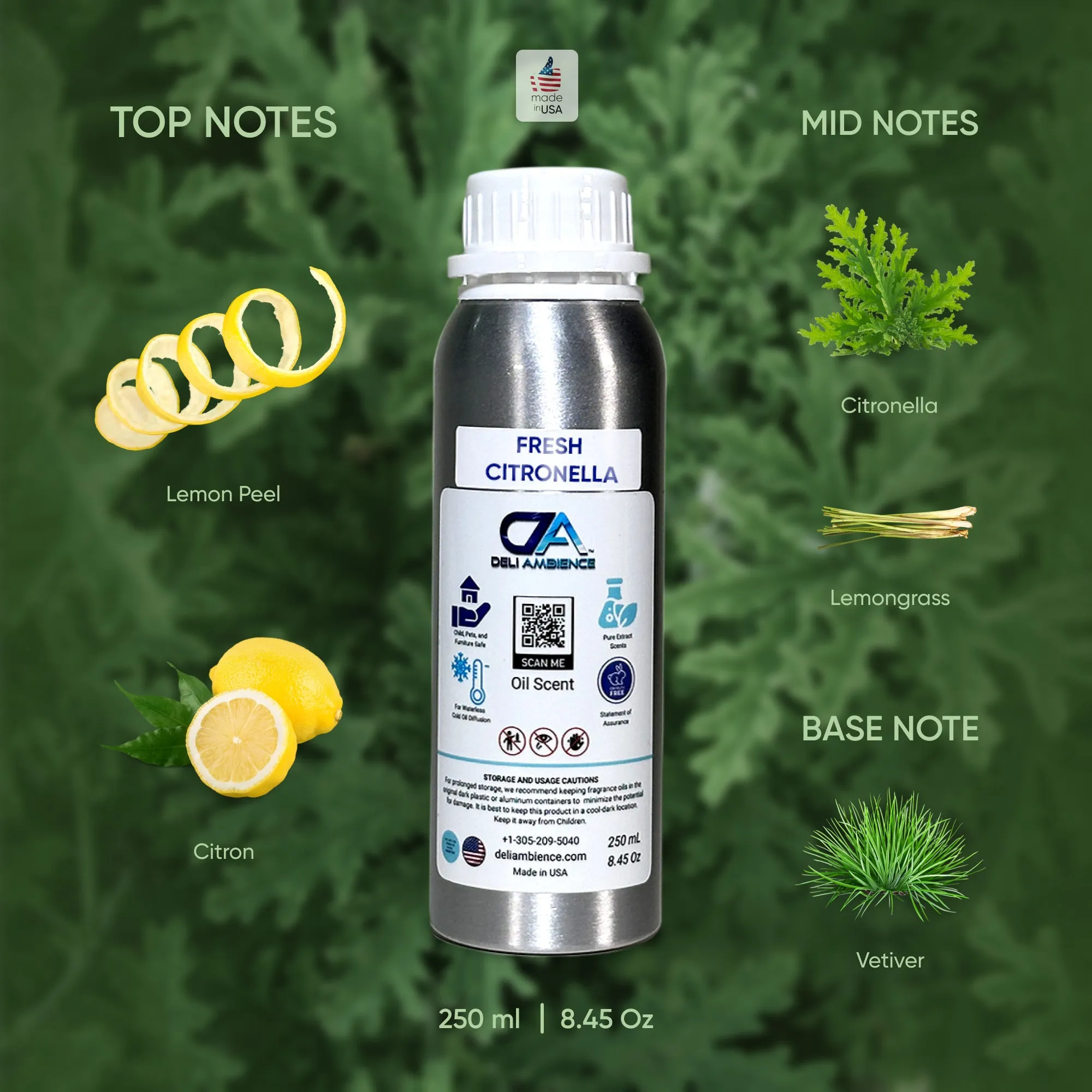 Fresh Citronella Oil Scent