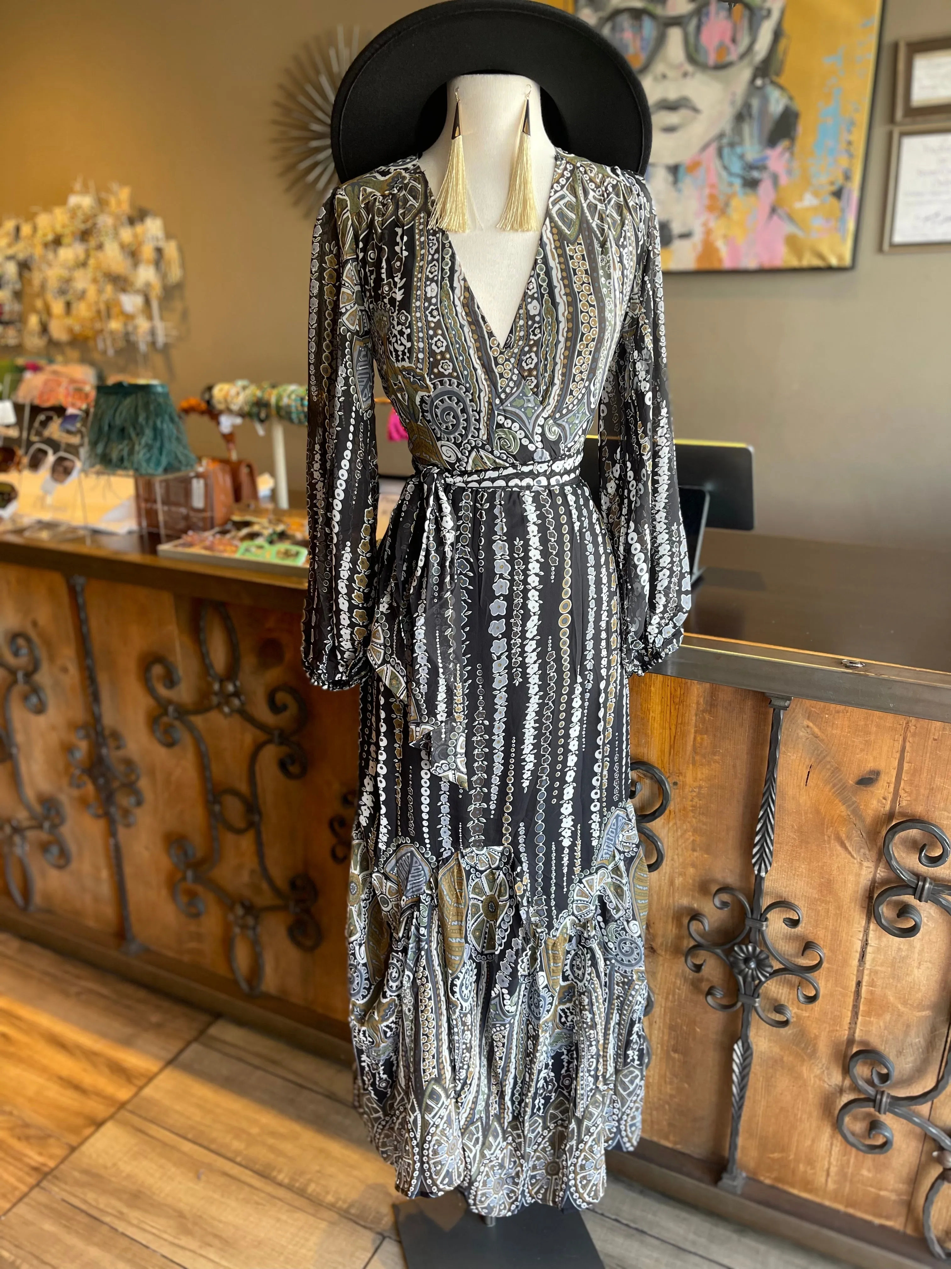 Front Tie Maxi