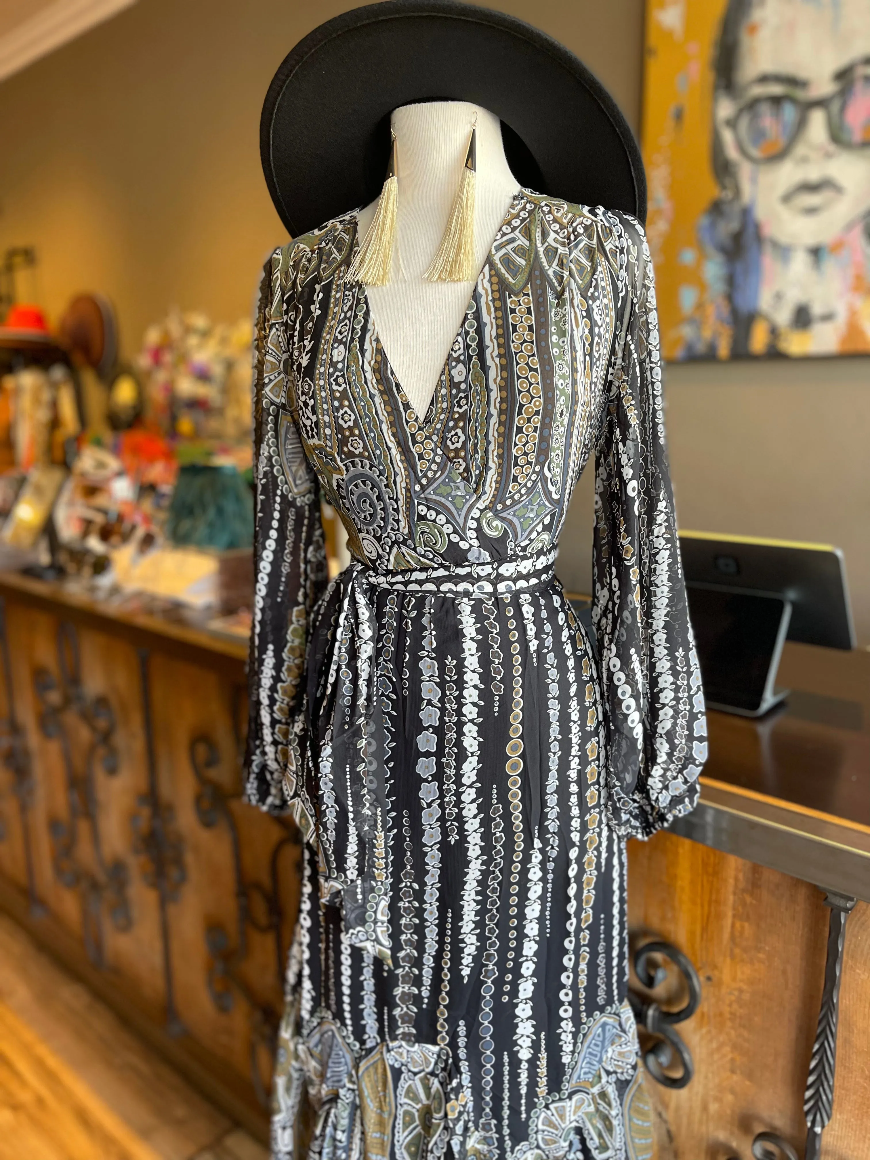 Front Tie Maxi
