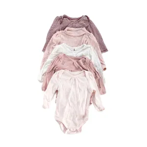 Gap long sleeve onesies 6-12m