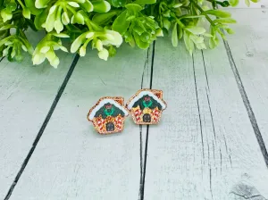 Gingerbread House Studs