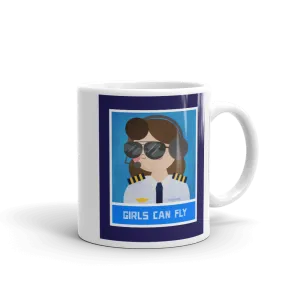 GIRLS CAN FLY Mug