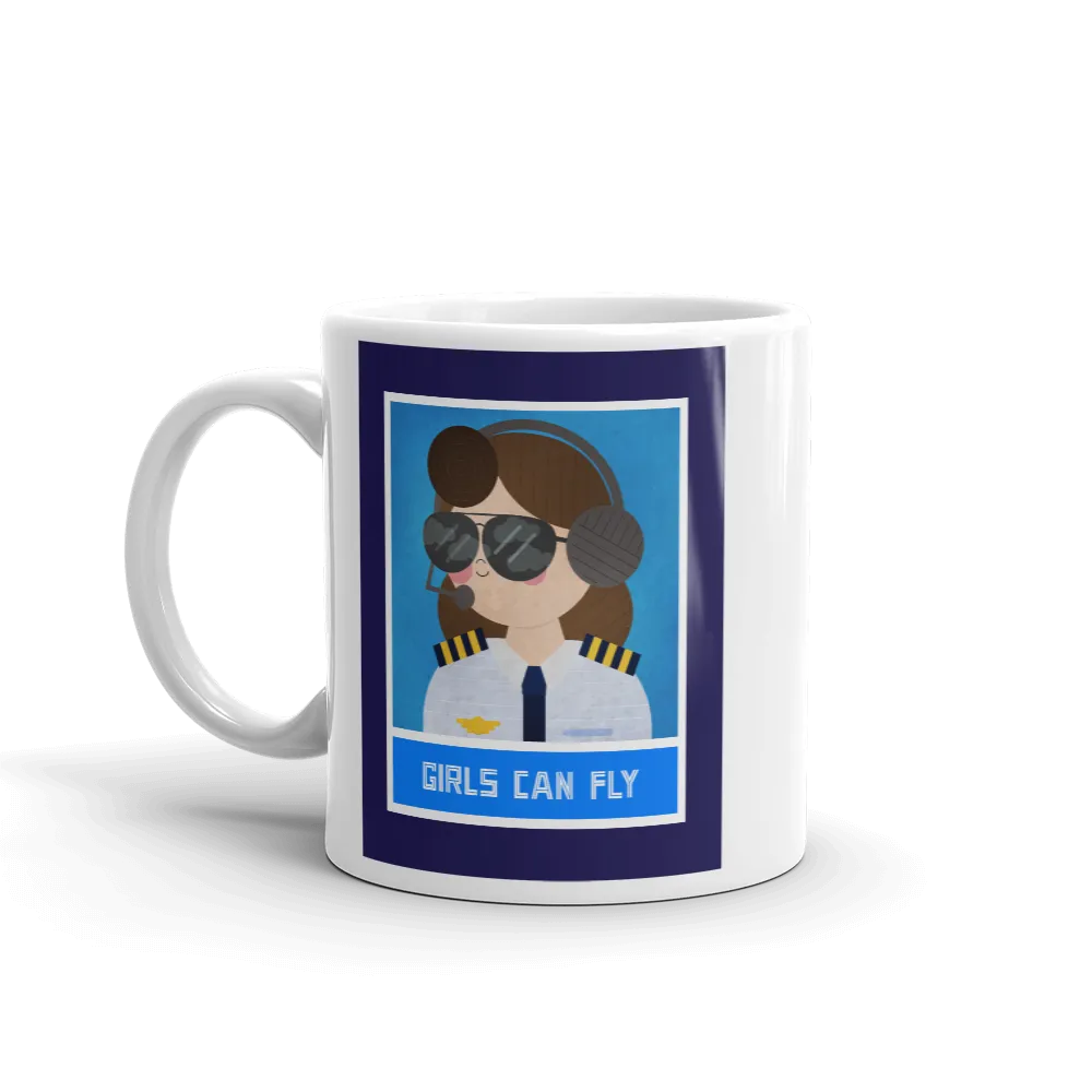 GIRLS CAN FLY Mug