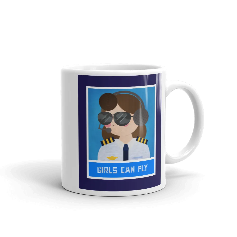 GIRLS CAN FLY Mug