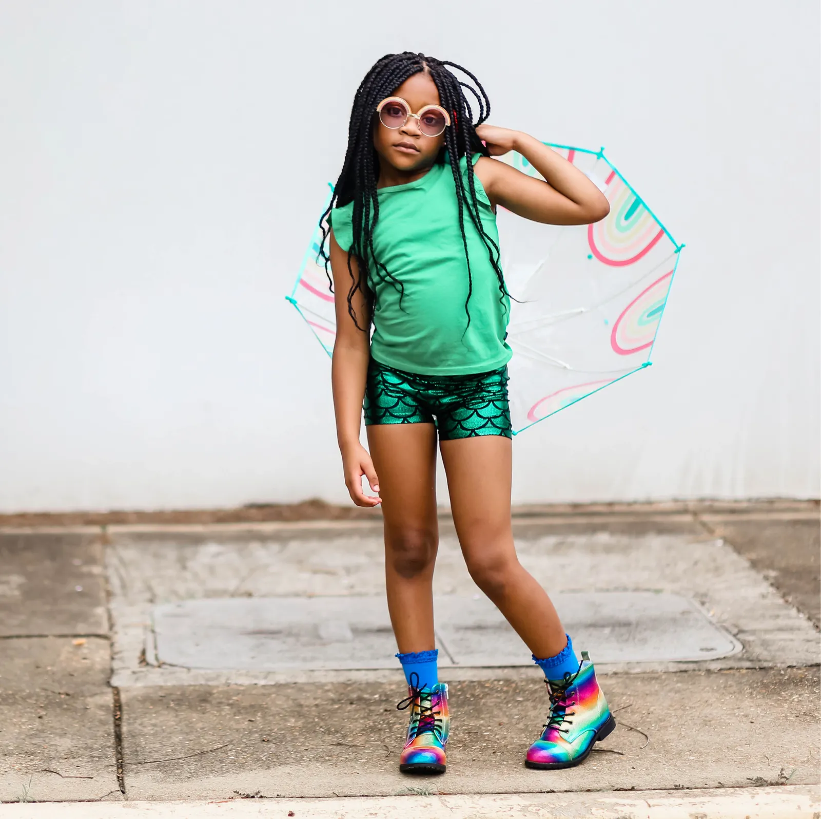 Girls Novelty Bike Shorts  | Unicorn Dream