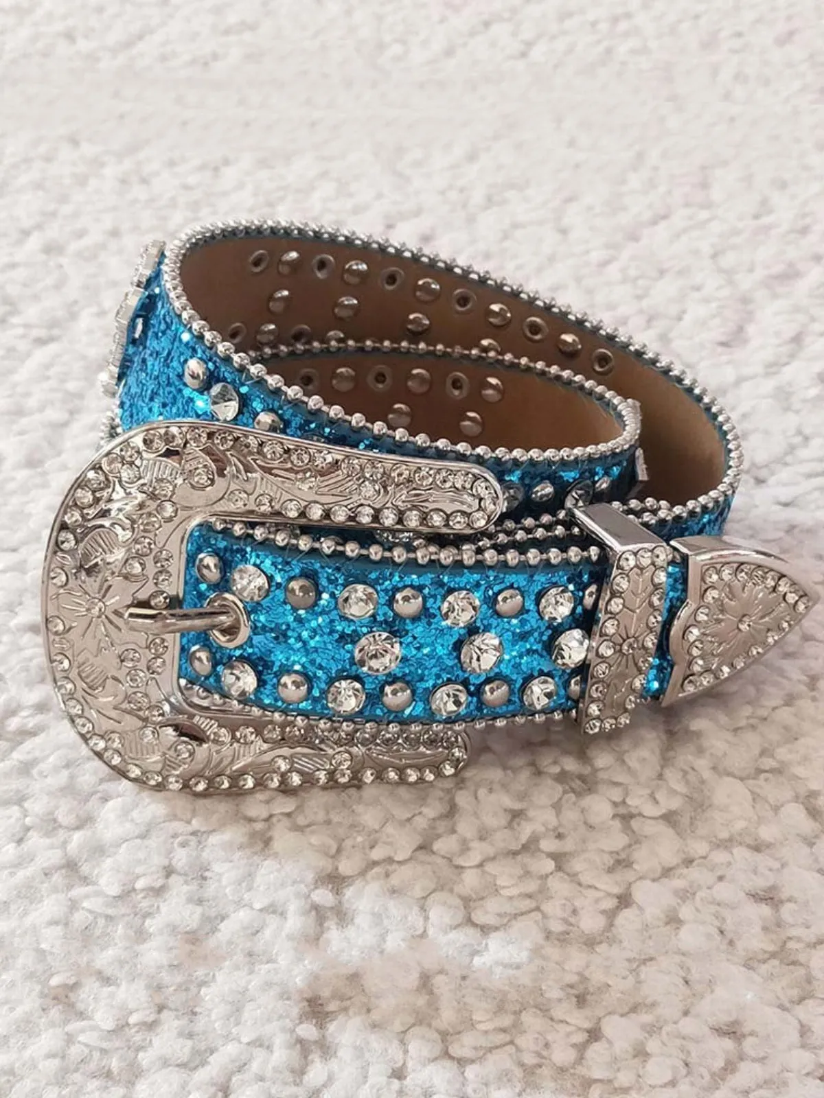 Girls She’s A Rhinestone Cowgirl Western Belt