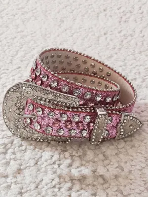 Girls She’s A Rhinestone Cowgirl Western Belt