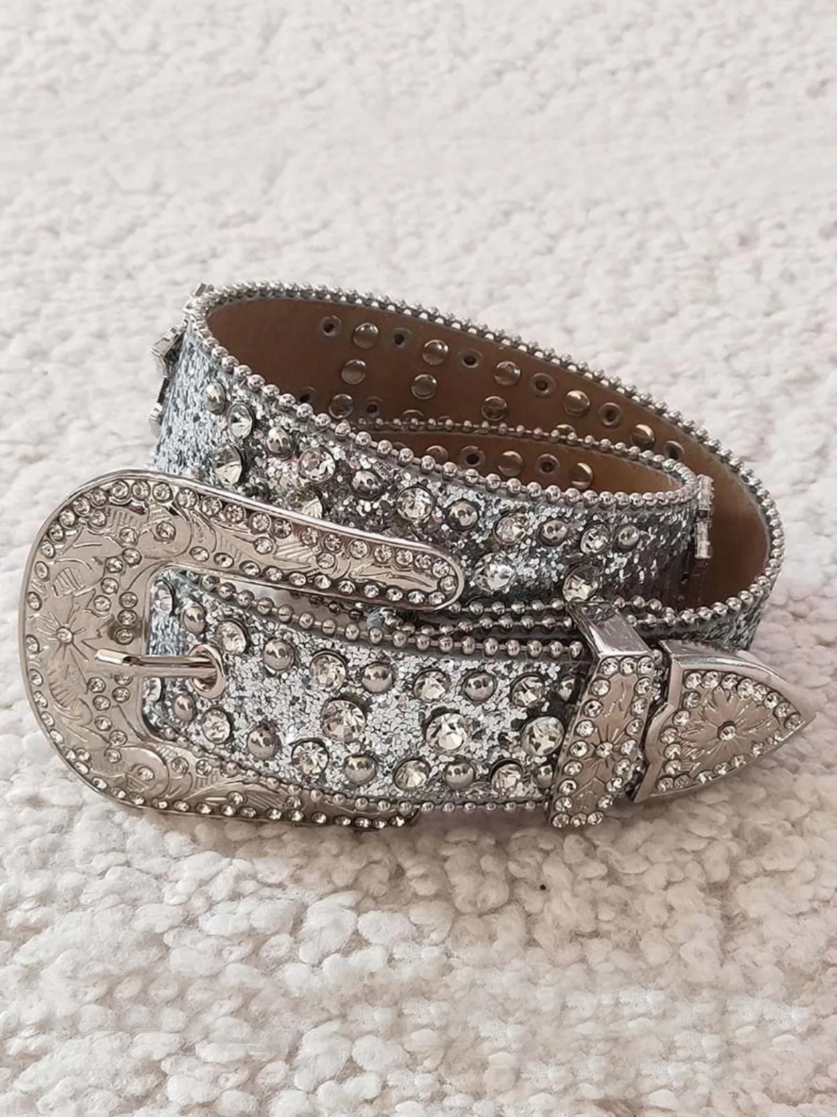 Girls She’s A Rhinestone Cowgirl Western Belt