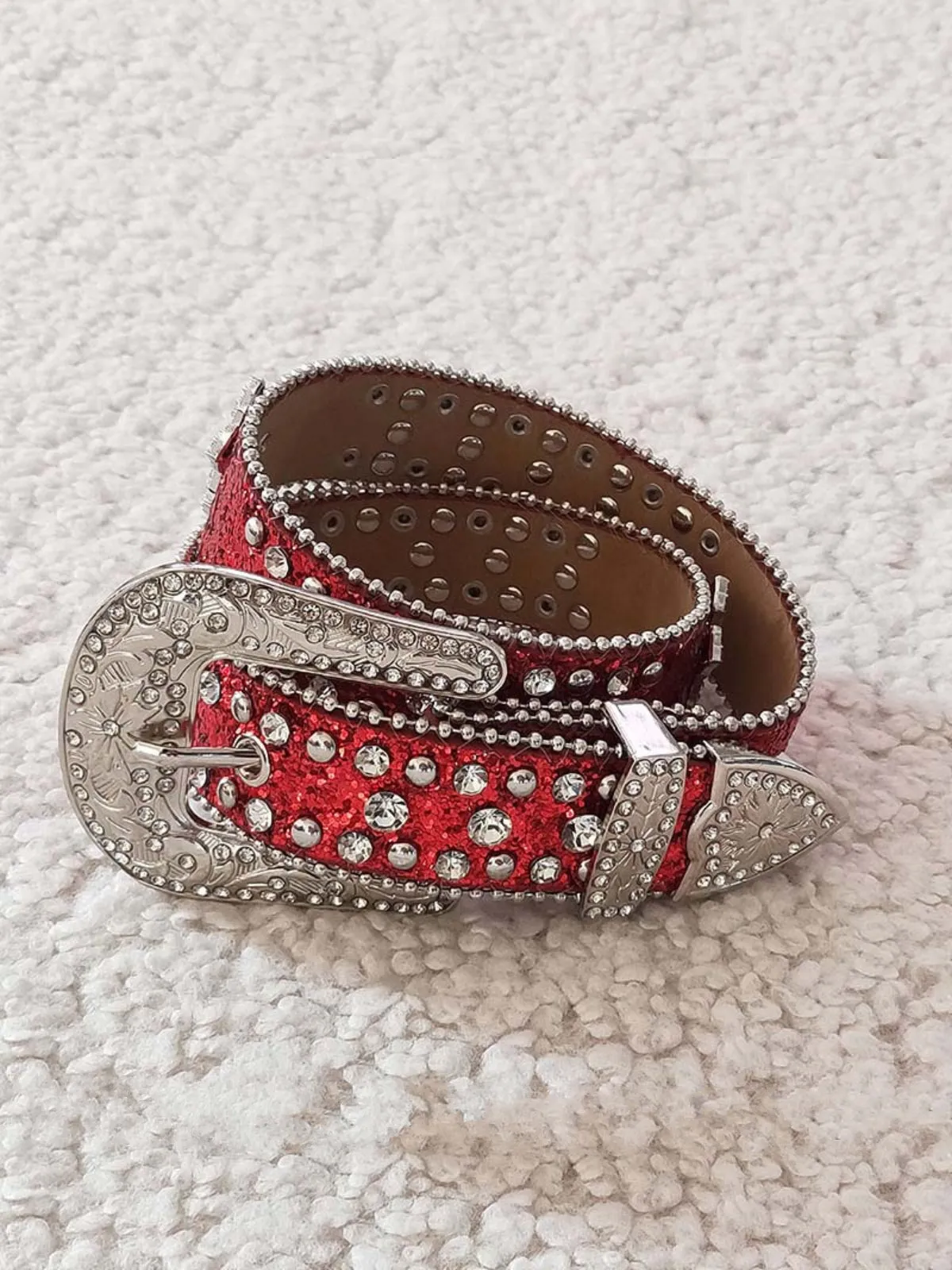 Girls She’s A Rhinestone Cowgirl Western Belt