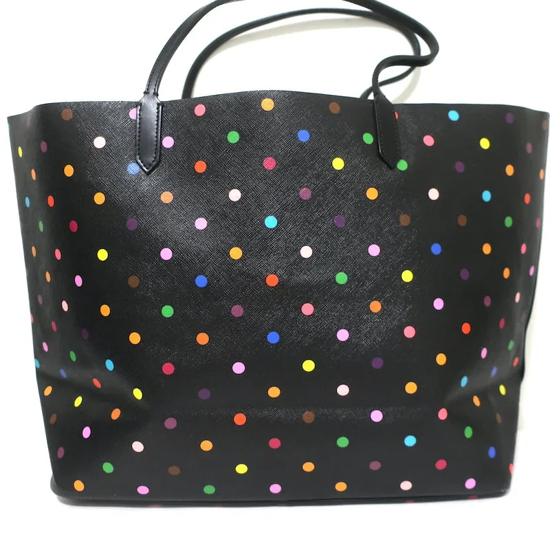 Givenchy Polka Dot Antigona Tote Black Leather Extra Large Shoulder Bag