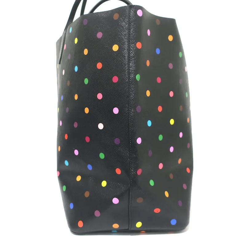 Givenchy Polka Dot Antigona Tote Black Leather Extra Large Shoulder Bag
