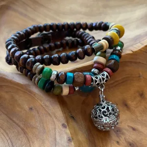 Global Triple Wrap Diffuser Bracelet - Necklace