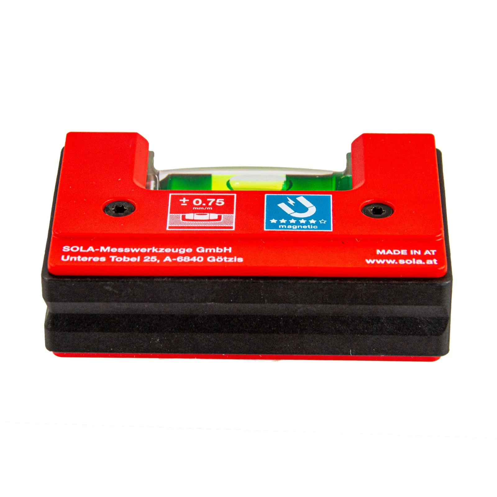 GO! magnetic Mini-Wasserwaage, 6.8 cm Länge, magnetisch, Focus Libelle