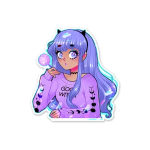 Good Witch Studies Sparkly Sticker