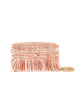 Gossypium Clutch Bag #2 - Caramel & Buttercream