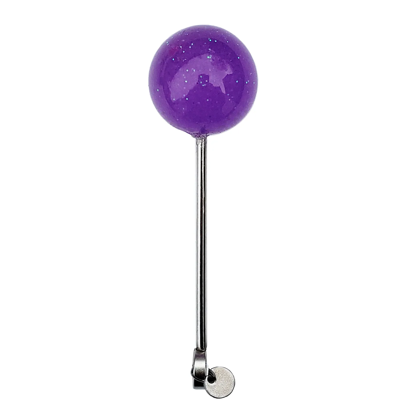 GRAPE JAWBREAKER LOLLIPOP NECKLACE