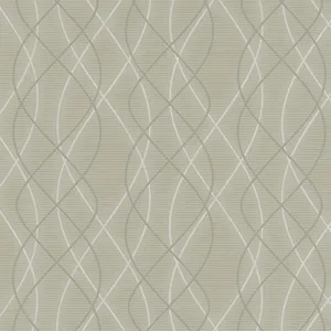 Graphic Swirls Taupe 6832-10 Wallpaper