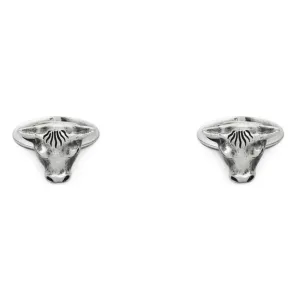 Gucci Anger Forest Bull Cuff Links in Sterling Silver